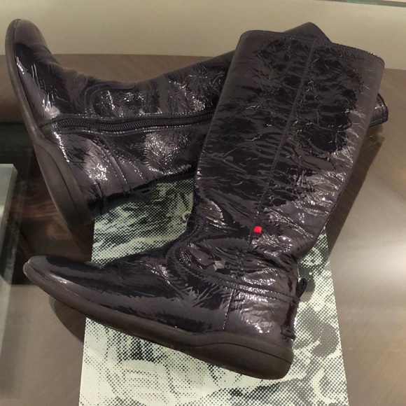 Gucci Kids Leather Patent Boots - Picture 3 of 8